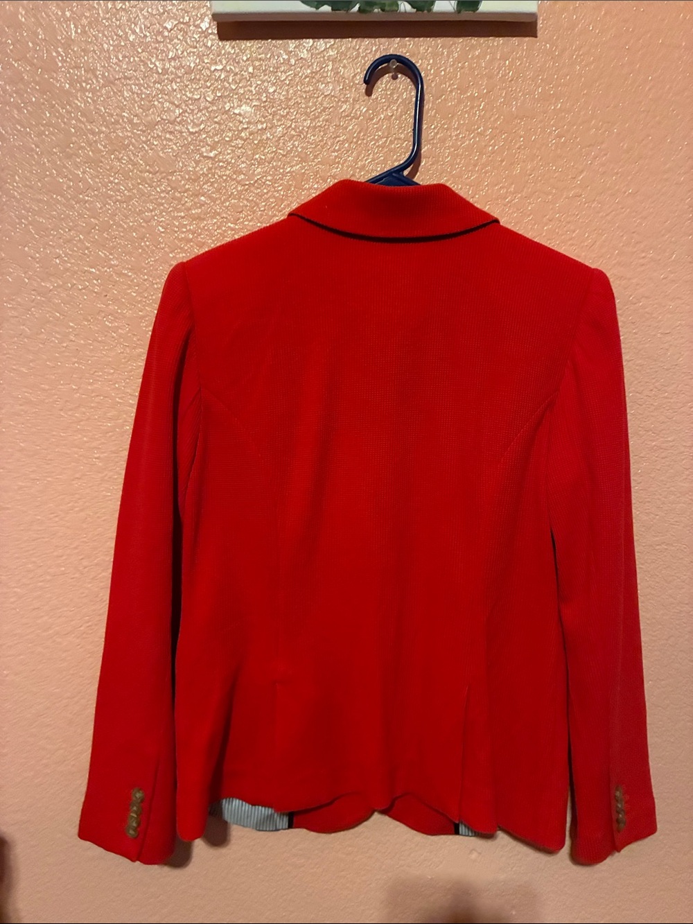 COURT & ROWE Bright Red Single-Button Blazer - Picture 8 of 10